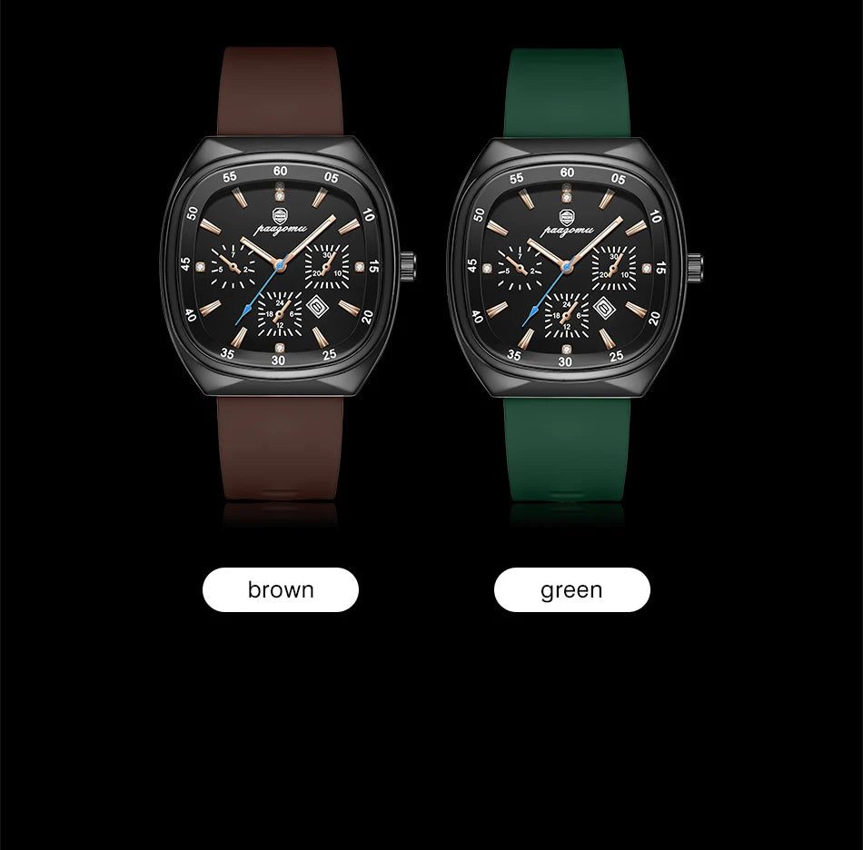 PAAZOMU Casual Sport Men Watch Top Brand Luxury  Quartz Watches For Men Waterproof Luminous Auto Date Male Watch Reloj Hombre