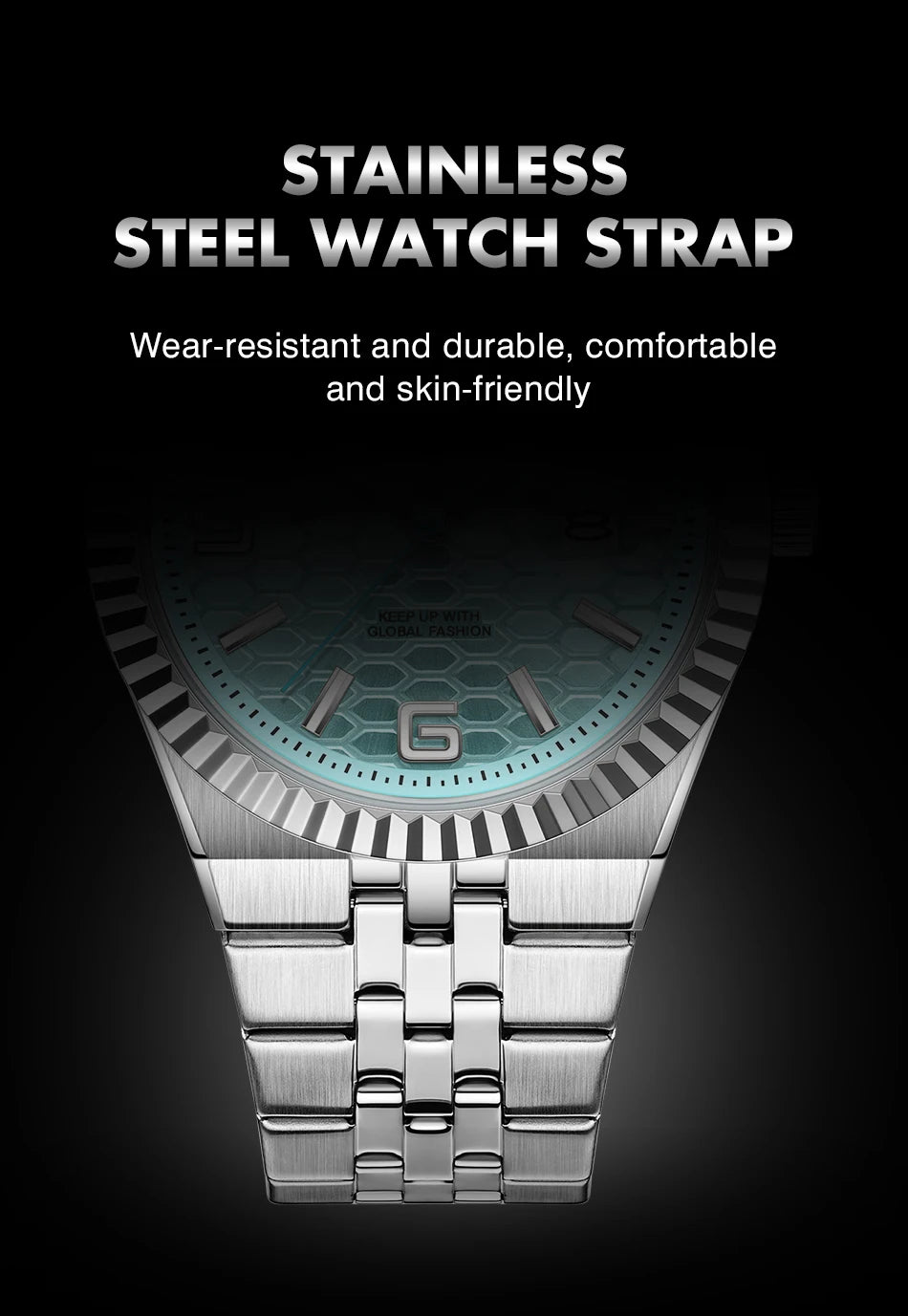 PAAZOMU Leisure Simplicity Men's Watch Roman Scale Minimalist Men's Famous Watch Night Glow Waterproof Trendy Wristwatch For Men