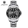 PAAZOMU Luxury Sport  Men Clock Quartz Date Week Man Original Wristwatch Waterproof Luminous Stainless Steel Men's Watches Reloj