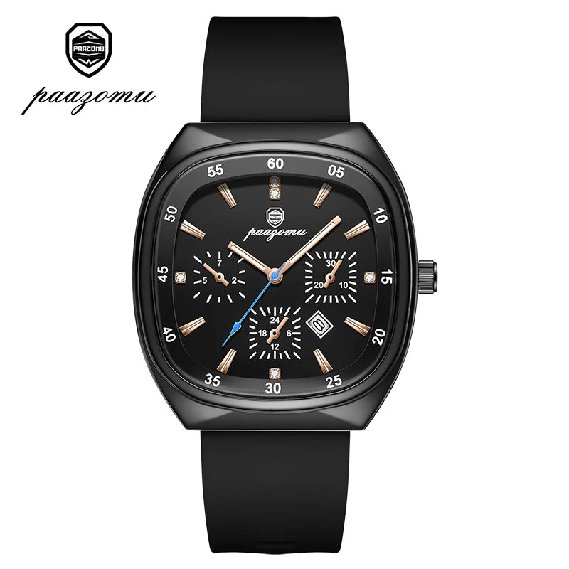 Montre Sport Homme à Quartz avec Affichage de la Date Lumineux