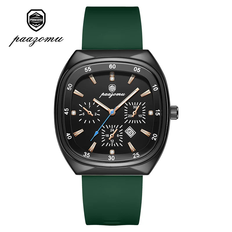 Montre Sport Homme à Quartz avec Affichage de la Date Lumineux