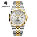 PAAZOMU Leisure Simplicity Men's Watch Roman Scale Minimalist Men's Famous Watch Night Glow Waterproof Trendy Wristwatch For Men