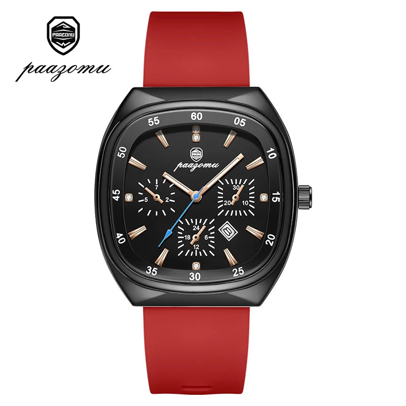 Montre Sport Homme à Quartz avec Affichage de la Date Lumineux